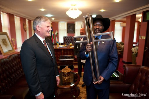 Franklin Graham Samaritan's Purse Kiir